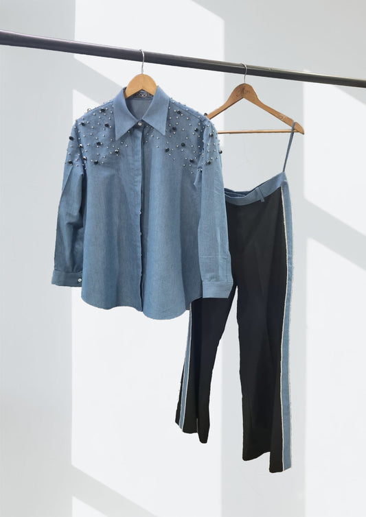 Denim Co-ord Set