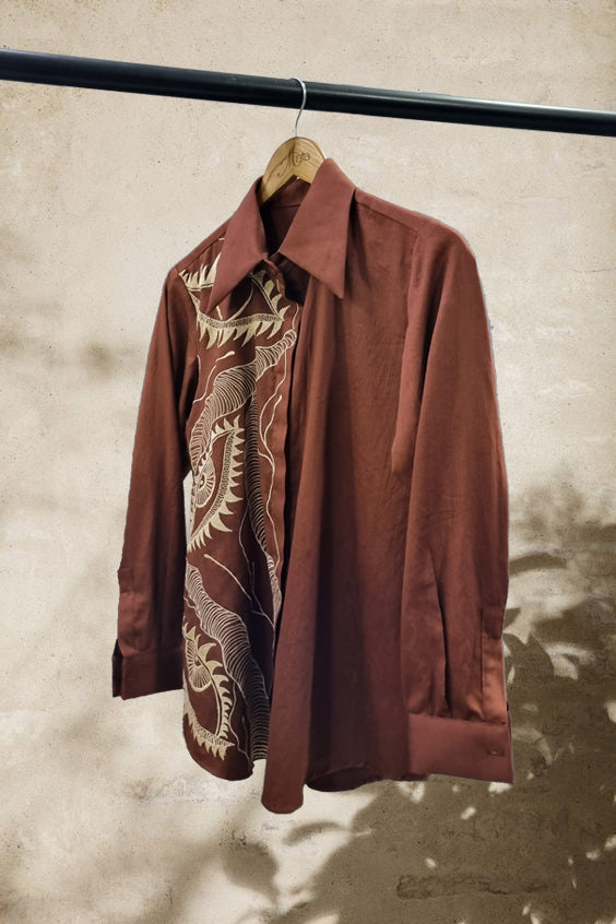 Emroidered boho shirt