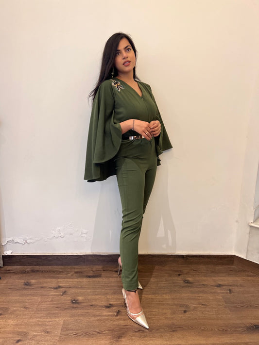 Green Jumpsuit