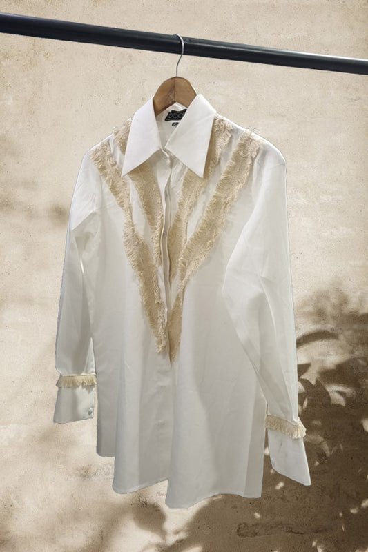 Boho lace shirt